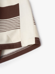 Áo Rugby Shirt Sọc Ngang In Logo Preppy Heritage Ở Ngực Form Regular PO150 Sọc Nâu