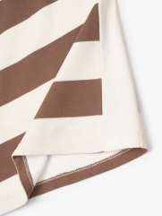 Áo Rugby Shirt Sọc To In Logo Preppy Heritage Ở Ngực Form Regular PO152 Sọc Nâu