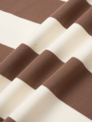 Áo Rugby Shirt Sọc To In Logo Preppy Heritage Ở Ngực Form Regular PO152 Sọc Nâu