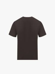 Áo Thun Cổ Tròn Trơn Form Slimfit AT132 Màu Xám Đậm