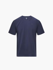 Áo Thun In Logo Tròn 4M Form Slimfit AT161 Màu Xanh Đen