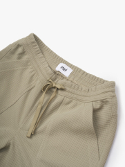 Quần Short Lưng Thun Túi Xéo Gắn Tag Silicon 4M Form Regular QS064 Màu Rêu