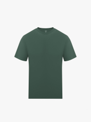 Áo Thun Cổ Tròn Trơn Form Slimfit AT132 Màu Xanh Lá