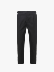 Quần Tây Sidetab Hai Bên Slimfit Trơn QT067 Màu Đen