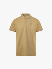 Áo Polo Modal In Logo M Form Slimfit PO157 Màu Be