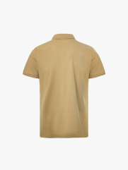 Áo Polo Modal In Logo M Form Slimfit PO157 Màu Be