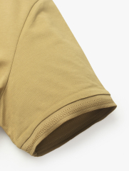 Áo Polo Modal In Logo M Form Slimfit PO157 Màu Be