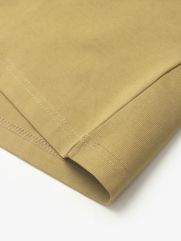 Áo Polo Modal In Logo M Form Slimfit PO157 Màu Be