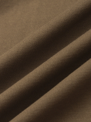 Áo Polo Modal In Logo M Form Slimfit PO157 Màu Nâu