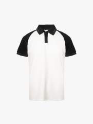 Áo Polo Rayon Bo Sọc Form Slimfit PO161 Màu Trắng