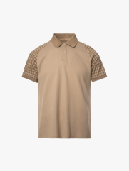 Áo Polo Rayon Nanh Sói Form Slimfit PO162 Màu Be