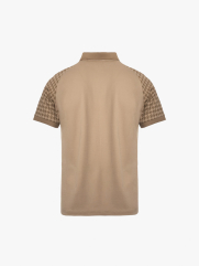 Áo Polo Rayon Nanh Sói Form Slimfit PO162 Màu Be