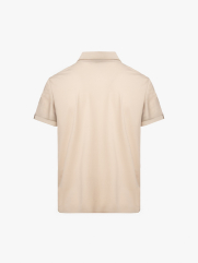 Áo Polo Rayon Phối 2 Sọc Ở Vai Form Regular PO158 Màu Be