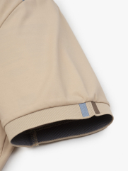 Áo Polo Rayon Phối 2 Sọc Ở Vai Form Regular PO158 Màu Be