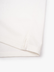 Áo Polo Rayon Rã Phối Form Slimfit PO159 Màu Trắng