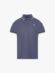 Áo Polo Thêu Bánh Lái 4M Form Slimfit PO156 Màu Xanh Đen