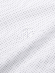 Áo Sơ Mi Caro Hạn Chế Nhăn Wrinkle X Thêu Logo M Ở Ngực Form Slimfit SM175 Caro Đen