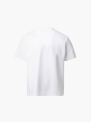 Áo Thun In Chữ Just Be Cool Form Regular AT169 Màu Trắng