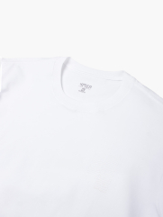 Áo Thun In Chữ Just Be Cool Form Regular AT169 Màu Trắng