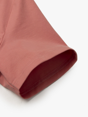 Áo Thun In Logo Bãi Biển Form Slimfit AT170 Màu Hồng