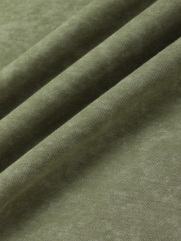 Áo Thun Wash Loang In Hình Lốc Xoáy Form Relax AT173 Màu Rêu