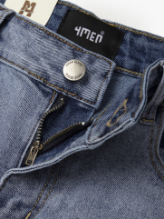 Quần Jeans Trơn Xanh Nhạt Form Slimfit QJ113