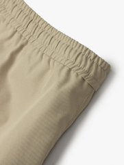 Quần Short Kaki Trang Trí Đường Diễu 2 Bên Túi Hộp Form Straight QS073 Màu Be Đậm