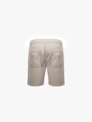 Quần Short Thun Tổ Ong Gắn Tag Silicon Form Regular QS071 Màu Be