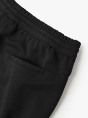 Quần Short Thun Trơn Form Regular QS072 Màu Đen