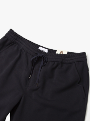 Quần Short Thun Trơn Form Regular QS072 Màu Xanh Đen