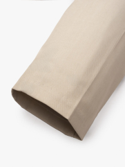 Quần Tây Sidetab Hai Bên Slimfit Trơn QT067 Màu Kem