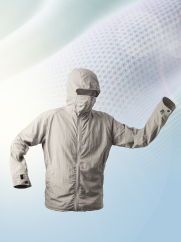 Áo Khoác Dù Chống Nắng UV-PROX 1 Lớp Trơn Form Regular AK072 Màu Xám