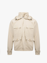 Áo Khoác Dù Chống Nắng UV-PROX Túi Hộp Form Regular AK073 Màu Kem