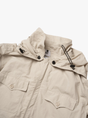 Áo Khoác Dù Chống Nắng UV-PROX Túi Hộp Form Regular AK073 Màu Kem