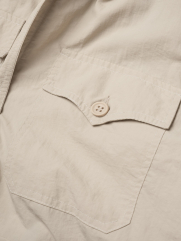 Áo Khoác Dù Chống Nắng UV-PROX Túi Hộp Form Regular AK073 Màu Kem