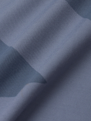 Áo Polo Rayon In Logo Bánh Lái Form Regular PO165 Màu Xanh Đá