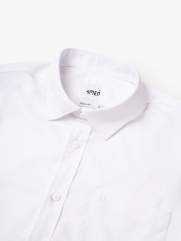 Áo Sơ Mi Tay Dài Vải Modal Thêu Chữ M Form Regular SM189