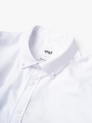 Áo Sơ Mi Tay Ngắn Sớ Chéo Trơn Form Regular SM178