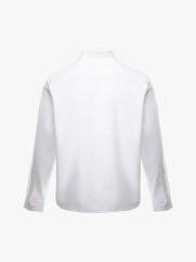 Áo Sơ Mi Tay Dài Vải Bamboo Thêu Chữ Liberty M Ở Vai Form Slimfit SM190