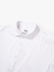 Áo Sơ Mi Tay Dài Vải Bamboo Thêu Chữ Liberty M Ở Vai Form Slimfit SM190