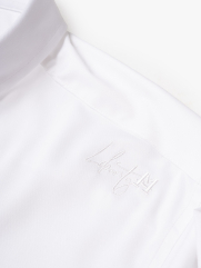 Áo Sơ Mi Tay Dài Vải Bamboo Thêu Chữ Liberty M Ở Vai Form Slimfit SM190