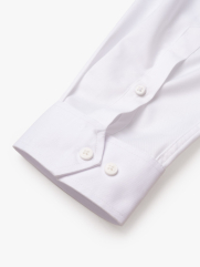 Áo Sơ Mi Tay Dài Vải Bamboo Thêu Chữ Liberty M Ở Vai Form Slimfit SM190