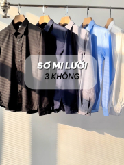 Áo Sơ Mi Trơn Vải Modal Ít Nhăn Form Slimfit SM079 Màu Đen