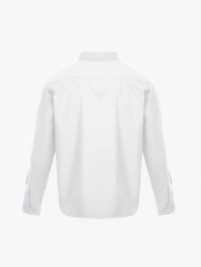 Áo Sơ Mi Trơn Vải Modal Ít Nhăn Form Slimfit SM079 Màu Trắng