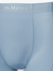 Quần Boxer Lụa Băng Phối Lưới Hai Bên QL068 Màu Xanh Biển