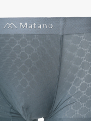 Quần Boxer Lụa Băng Thông Hơi Hoạ Tiết QL069 Màu Xám