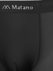 Quần Boxer Lụa Băng Thông Hơi QL066 Màu Đen