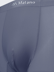 Quần Boxer Lụa Băng Thông Hơi QL066 Màu Xám Đậm