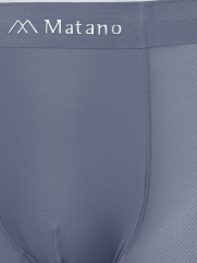 Quần Boxer Lụa Băng Thông Hơi QL066 Màu Xám Đậm