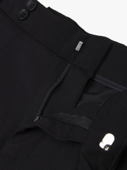 Quần Short Linen Xếp Ly Form Straight QS070 Màu Đen